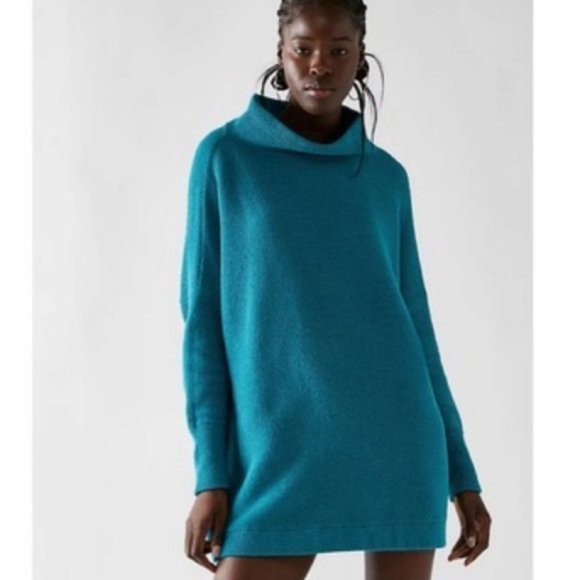 NEW FREE PEOPLE 100% CASHMERE OTTOMAN TUNIC, MEDIUM